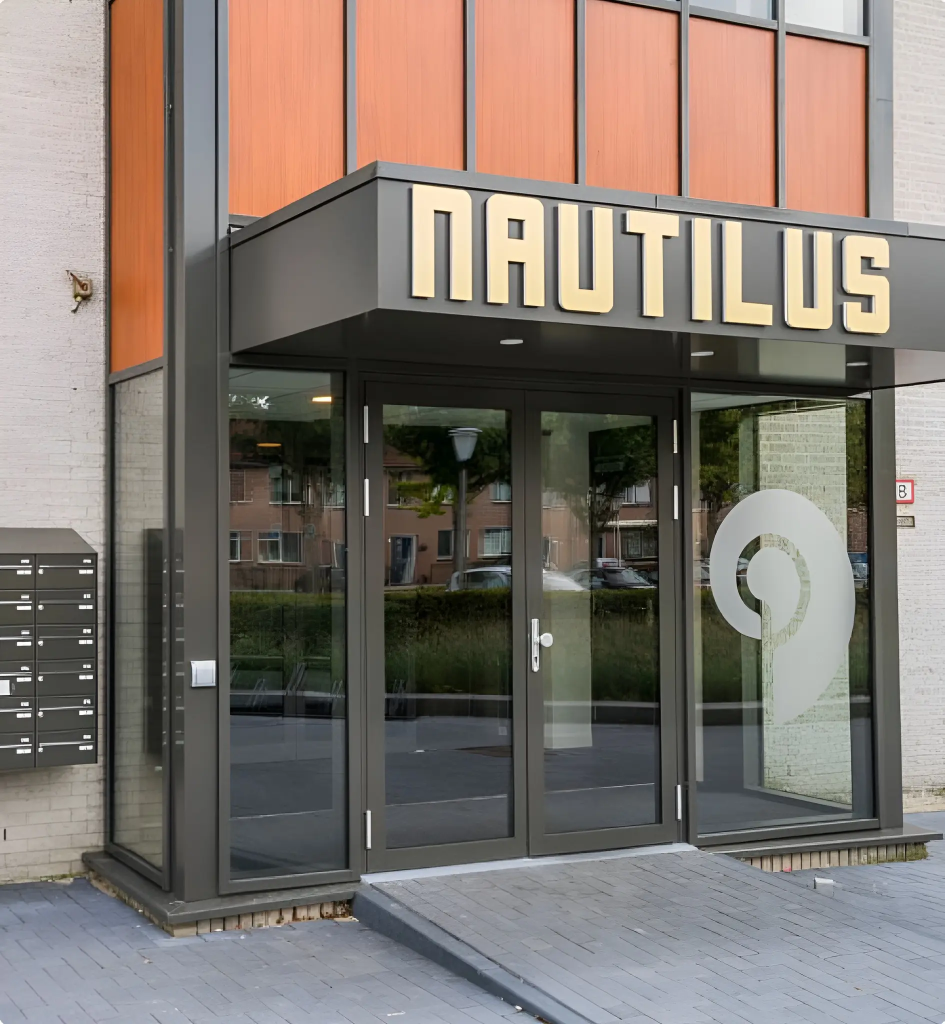 Entrance of a building